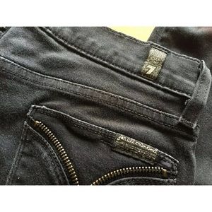 “7 for all mankind “ Black Skinny Pants 26”